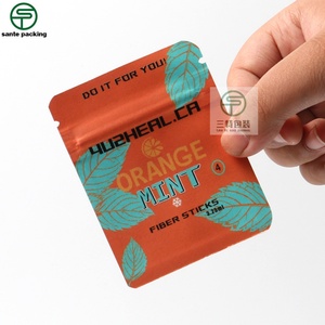 Bolsa Personalizada de Tamaño Mini con Impresión por Grabado, MOQ 5000 Piezas, para Aceite, Té de Flores, Té de Frutas, Café, Leche, Alimentos para Mascotas, Gelatina, Reciclable, Sellada por 3 Lados - Product Image 4