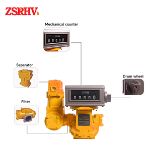 機械式燃料流量計LC高精度液体制御流量計ディーゼル・ガソリン輸送用 - Product Image 2