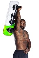 Sac de musculation aquatique réglable et écologique de 5 kg, sac de levage d'eau portable en PVC pour le fitness