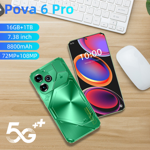 Oem pova6 Pro 7.3 inch <span class=keywords><strong>Android</strong></span> 14 5 gam TECNO điện thoại với Dual Sim thẻ 108mp phía sau máy ảnh decacore CPU thông minh di động bởi pova6 Pro - Product Image 3