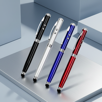 Stylo électronique multifonction personnalisé, pointeur télescopique avec laser infrarouge, pointe à bille de 1,0 mm, outil pour l'enseignement et les présentations