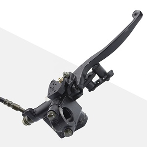 GOOFIT Maître-<span class=keywords><strong>cylindre</strong></span> de frein hydraulique gauche avec étrier et plaquettes de frein de remplacement pour ATV <span class=keywords><strong>Quad</strong></span> <span class=keywords><strong>chinois</strong></span> 50cc - 250cc Taotao Sunl - Product Image 5