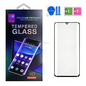 Protection d'écran en verre trempé 3D incurvé avec colle intégrale pour HW P30 <span class=keywords><strong>Pro</strong></span> P40 <span class=keywords><strong>Pro</strong></span> <span class=keywords><strong>P50</strong></span> <span class=keywords><strong>PRO</strong></span> P60PRO P60ART, anti-rayures, installation facile - Product Image 1