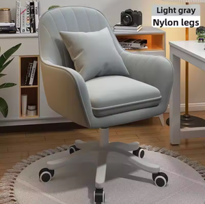 Silla de Salón Moderna de Alta Calidad con Estructura de Acero y Tapicería de Terciopelo, Giratoria Ajustable, Diseño Ecológico y Duradero - Product Image 2