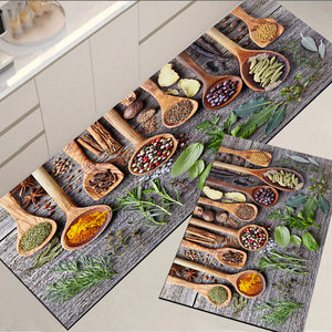 Ensemble de <span class=keywords><strong>tapis</strong></span> de <span class=keywords><strong>cuisine</strong></span> modernes en 2 pièces, <span class=keywords><strong>tapis</strong></span> de <span class=keywords><strong>cuisine</strong></span> antidérapants lavables et simples avec <span class=keywords><strong>tapis</strong></span> de sol imperméable, paillasson en mousse <span class=keywords><strong>plastique</strong></span> - Product Image 3
