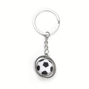 Porte-clés personnalisé en fer pour supporters de la Coupe de football, imperméable, résistant à l'usure, de forme ronde, impression numérique, cadeau promotionnel - Product Image 3