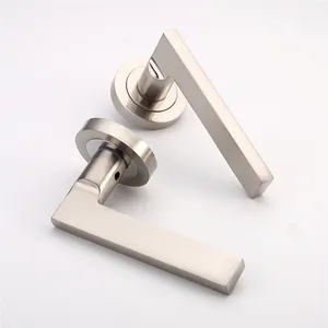 Room Door Handle Hot Sale Minimalism Design Modern Design Door Hardware Zinc Room Entrance Door Handle