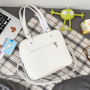 Kawaii PU Pain Bag Transparent Panel <span class=keywords><strong>Otaku</strong></span> Tote Style de l'école japonaise Mignon Fandom Sac à bandoulière - Product Image 5