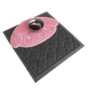 Eco-vriendelijke duurzame PVC hondenkoelmat voor katten en honden - antislip zacht waterdicht dierenpatroon huisdiermat voor alle seizoenen - Product Image 1