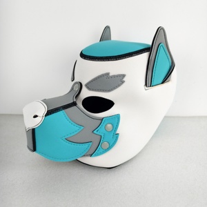 Fournisseur de masques et cagoules <span class=keywords><strong>K9</strong></span> en néoprène pour fétichisme canin, avec personnalisation sur mesure, incluant cagoules en éponge et cagoules pour chiot - Product Image 4
