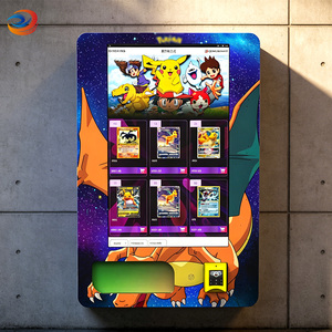 Distributeur de cartes mural certifié CE RoHS SDK basé sur le cloud, conforme ADA, pour cartes <span class=keywords><strong>Pokémon</strong></span> et anime, capacité de 600 paquets - Product Image 2