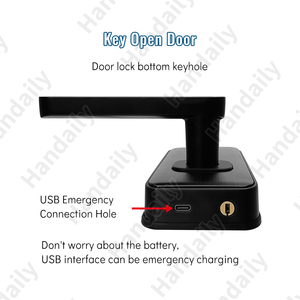 Cerradura de Puerta con Huella Dactilar HanDaily TTlock Tuya Wifi, Cerraduras Electrónicas Digitales con Contraseña, Tarjeta y Llave, con Contraseña Temporal - Product Image 6