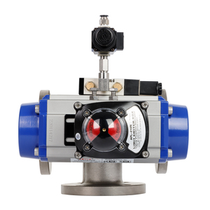 ชุดประกอบตัวกระตุ้นบอล 304 ของจีน รุ่น Turn พร้อมหัวลมแบบ Pneumatic Hat-92d ได้รับการรับรองมาตรฐาน CE - Product Image 6