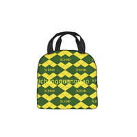 Gamma Phi Delta Sorority Lunch Box Sac à déjeuner portable pour sororités, sac isotherme réutilisable pour le bureau, le travail et les voyages