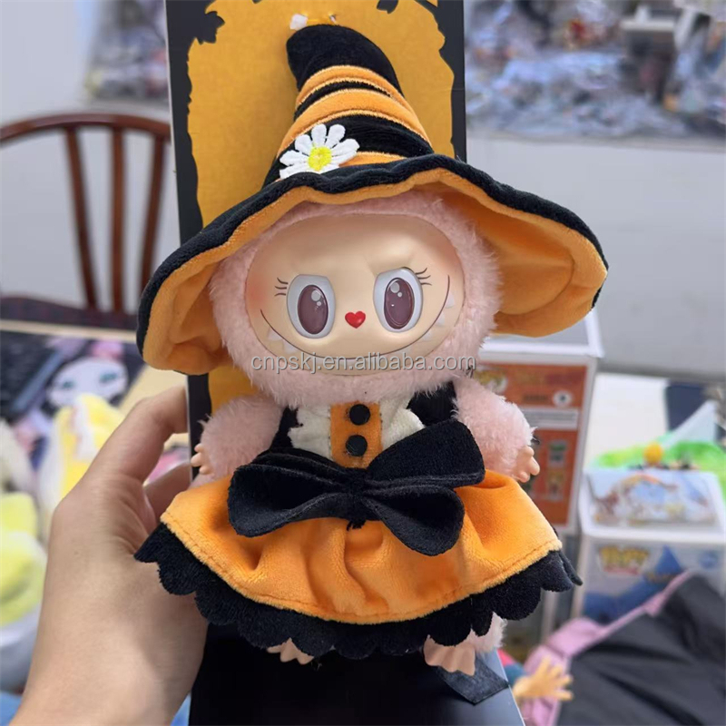 ぬいぐるみ POPMART labubu mokoko Magic of Pumpkin Labubu The Monsters Mokoko Magic Of Pumpkin Vinyl Plush Pendant
