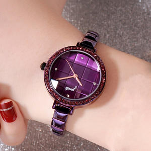 Montre pour femme petite taille, bracelet créatif à carreaux en or rose, tendance et élégante, étanche, pour étudiants - Product Image 4