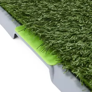 大型屋内犬用トイレトイレ付き人工芝子犬おしっこホームトレーニング - Product Image 4