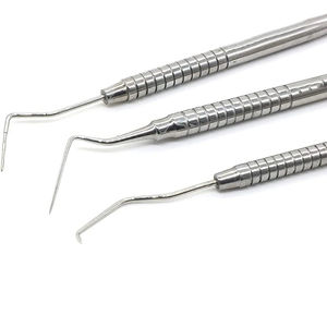 Sonda dental manual de una sola punta de acero inoxidable Addler para limpieza dental, instrumento de raspado dental en oferta, personalizable - Product Image 4