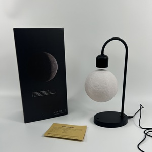 Hot Sale High Quality Rotating Moon Desk Lamp with Wireless Phone Charging Floating Moon Lamp for Bedroom - Product Image 6
