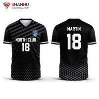 Tenues de football personnalisées avec logo brodé, pulls à manches courtes, vente en gros pour les matchs de football, l'entraînement, la gym, le fitness, les maillots