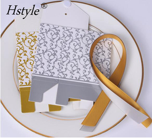 Hstyle <strong>Easter</strong> Silver &amp; Gold Candy Bag Cake Box with <strong>Gift</strong> Ribbons for Wedding Party Favor Party Decoration <strong>Gift</strong> Candy <strong>Boxes</strong> - Product Image 2
