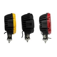 7 pouces 63W 12V Led travail lumière Spot faisceau tout-terrain camion rond brouillard conduite lampe rouge Luz De Trabajo De 7pulgadas De 63W Led