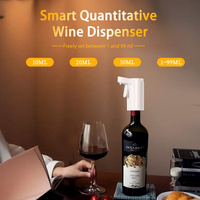 Distributeur d'Alcool Intelligent Quantitatif Pompe Verseur Aérateur de Whisky Carafe à Vin Électrique Distributeur de Vin Automatique pour Fêtes