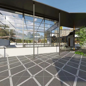 Retro cortile piastrelle in ceramica pietra granito 600x600 per Villa terrazza giardino <span class=keywords><strong>pavimento</strong></span> ecologico piastrelle - Product Image 1