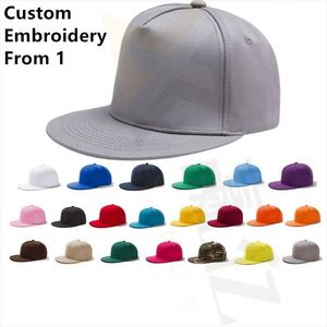 High Quality Wholesale Custom Design Hip Hop <b>Flat</b> Bill Snapback Sports Fitted <b>Mens</b> 3d Puff Embroidery Baseball <b>Caps</b> Hats Hat - Product Image 1