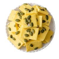Friandises pour chiens directement de l'usine : cubes de fromage, graines de citrouille, aliments pour animaux, lait, calcium, friandises nutritives, aides à l'entraînement, en sachet, Qingdao