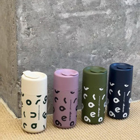 Mug en émail personnalisé avec impression de personnage de dessin animé pour cadeau souvenir, usage quotidien à la maison, logo personnalisé, tasse rétro