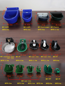 ชามโลหะใส่น้ำดื่มสำหรับสัตว์ชามทำจากเหล็กหล่อสำหรับดื่มน้ำม้าวัว - Product Image 6