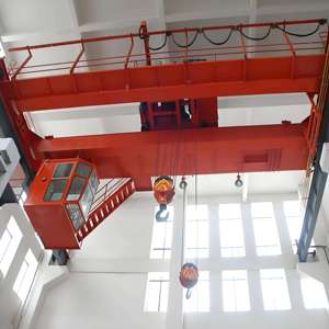 Grúa <span class=keywords><strong>Puente</strong></span> de 250/50 Toneladas con Motor Tipo QD 160-250/50 y Control PLC, con 31M de Vano y 28m de Altura de Elevación - Product Image 4