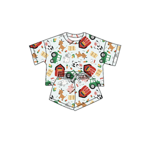 Set Estivo per Bambini Personalizzato, Pantaloncini in Bambù e Top Comodo per Bambine, Completo a Maniche Corte - Product Image 6