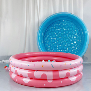 Piscina Inflable TANYOZHE de 3 Anillos, Redonda, de PVC, para Bebés y Niños, para Jugar en Interiores y Exteriores, con Pelotas Oceánicas - Product Image 2