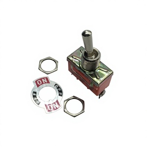 Interrupteur à bascule original E-TEN1121 ON-OFF, interrupteur à bascule orange vibrant, 15A 250V - Product Image 5