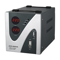 Ac Voltage Regulator Automatic Acac RUIKANG OEM Factory Price 5000va Relay Control Digital Display 220v Ac Power Supply Stabilizer Voltage Regulator Automatic