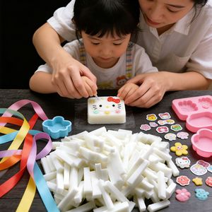 Jabón Sólido Artesanal de Glicerina con Base Ácida para Derretir y Verter, para Hacer Jabón para Niños - Product Image 2