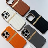 Coque compatible XP1542 pour iPhone 17 Pro Max et 16 Pro Max, protection intégrale IP15 en alliage d'aluminium, nouveau design color-block
