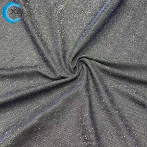 90% poliéster 10% <span class=keywords><strong>hilo</strong></span> de plata ligero brillo brillante tejido de punto metálico - Product Image 6