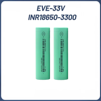 Baterai Lithium Rechargeable Original EV E 33V 18650 3300mAh 10A Fast Charge INR18650 3200 Grade A Li Ion Cell