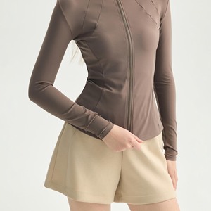 YIYI Pantaloncini Casual Traspiranti a Vestibilità Ampia per Donne, Shorts da Yoga <span class=keywords><strong>con</strong></span> <span class=keywords><strong>Elastico</strong></span> Largo <span class=keywords><strong>in</strong></span> <span class=keywords><strong>Vita</strong></span> e Cordoncino, Morbidi Pantaloncini Sportivi - Product Image 2