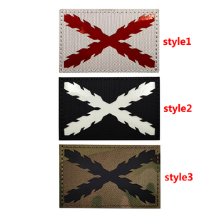 ธงประจำชาติสเปนตราปักครอสติสเปนตราสัญลักษณ์สะท้อนแสง - Product Image 3