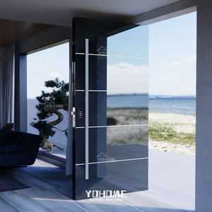 Yohome-puerta de seguridad externa con diseño de lujo, puertas de seguridad con banco turco - Product Image 6