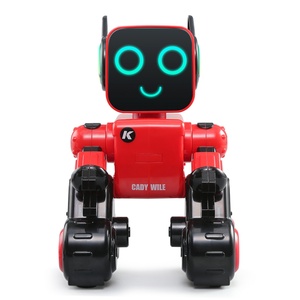 Robot éducatif intelligent SJY-R4 pour enfants, alimenté par batterie, en plastique, avec puzzle électrique, tirelire magique sonore, jouet robot télécommandé - Product Image 1