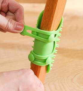 Doe Pet Cat Scratch chitch Board Rub solletico artefatto viso in Silicone sostenibile spazzola auto-toelettatore artefatto PP Rub strumento - Product Image 6