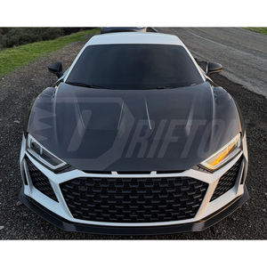 Nuevo Lanzamiento: Capó de Fibra de Carbono Seca Drifton para Audi R8 2016-2024, Negro, Tejido 3K/6K/12K - Product Image 2