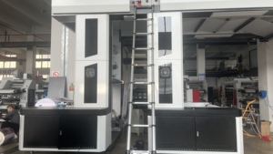 Máy in flexo vệ tinh tám màu 260 m/phút tốc độ cao cho pinters giấy - Product Image 4