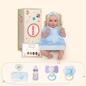 2023 bebê babeside brinquedo de silicone vinil para crianças, bebê inteligente e macio, reborn, bonecas para meninas