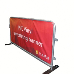 Ferias comerciales Cubiertas de cercas Cubierta de barrera publicitaria Impresión personalizada Cubierta de barrera para exteriores - Product Image 4